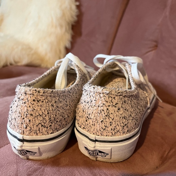 VANS Old Skool Pink Sweater Sneaker - Picture 5 of 6